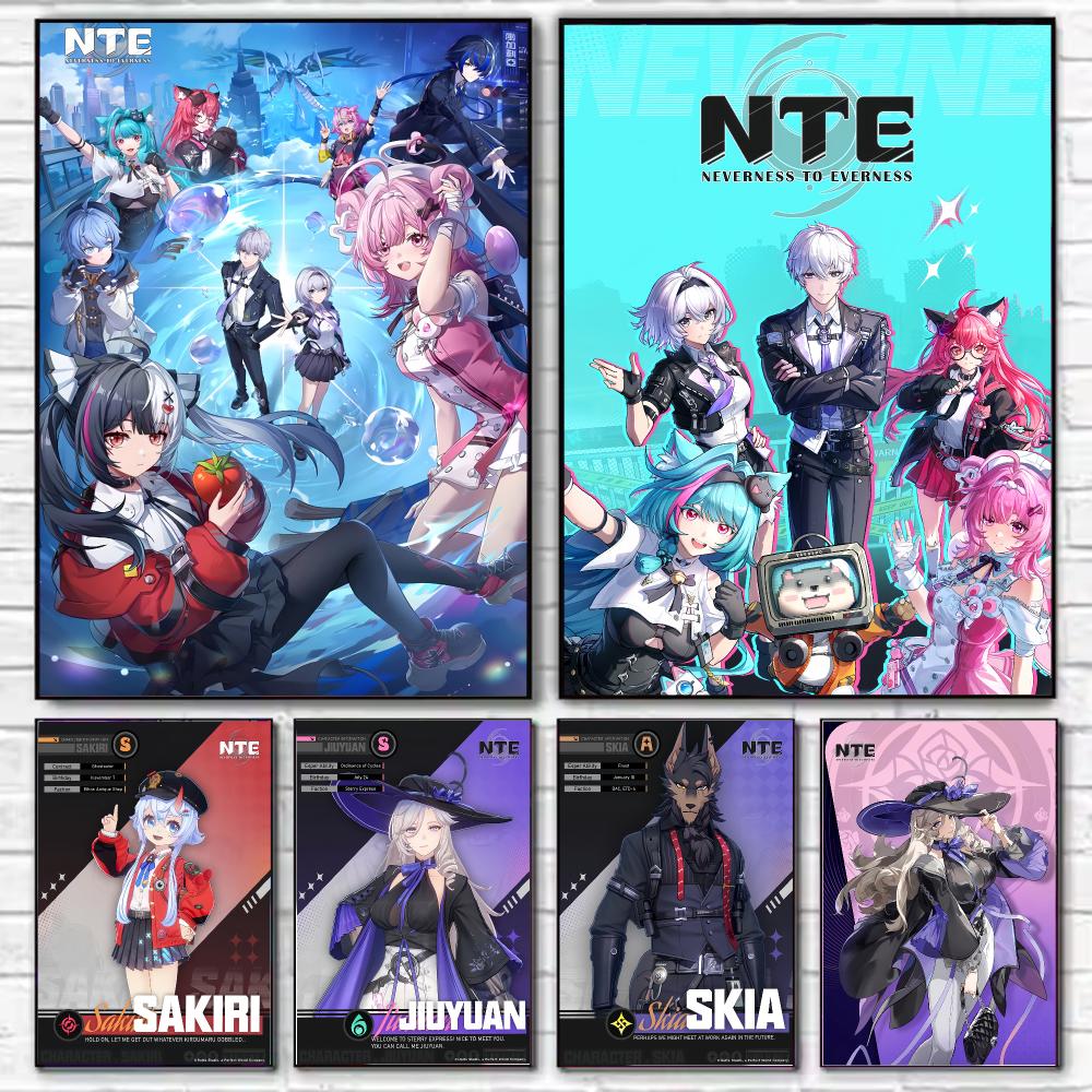 Home Decor Nte - Game NTE N-Neverness to Everness Poster