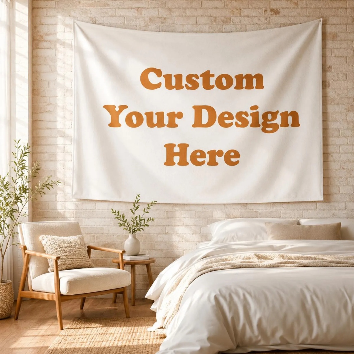 Home Decor For Wedding - A Personalized Custom Tapestry—Unique Home Decor