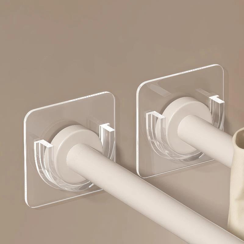 Home Decor Curtains - No Drill Transparent Self Adhesive Curtain