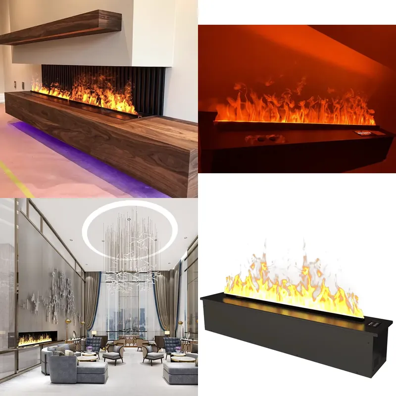 Home Decor Netflix - Smart Netflix Fireplace Humidifier Silent Mist
