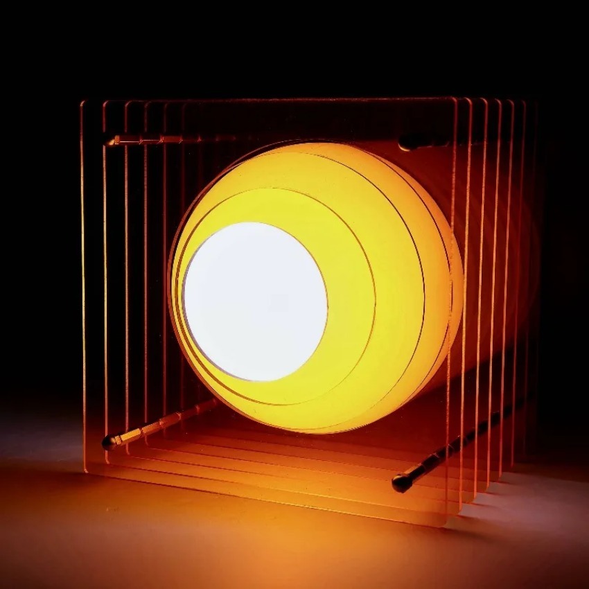 Home Decor Gift - DIY Acrylic Thousand Layer Lamp Moon