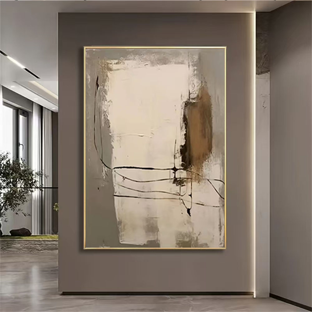 Home Decor Color Palettes - 100% Hand-painted Oil Painting Abstract Palette