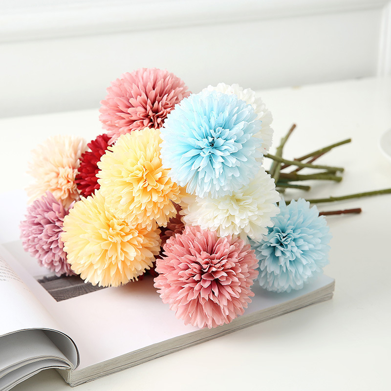 Home Decor Daisy - 10PCS Artificial Flowers Bouquet Silk Fake