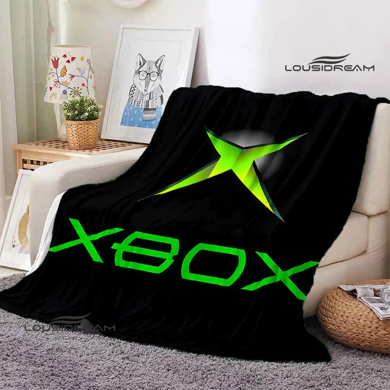 Home Decor Logo Design - Xbox Logo Fleece Blanket Soft Gaming