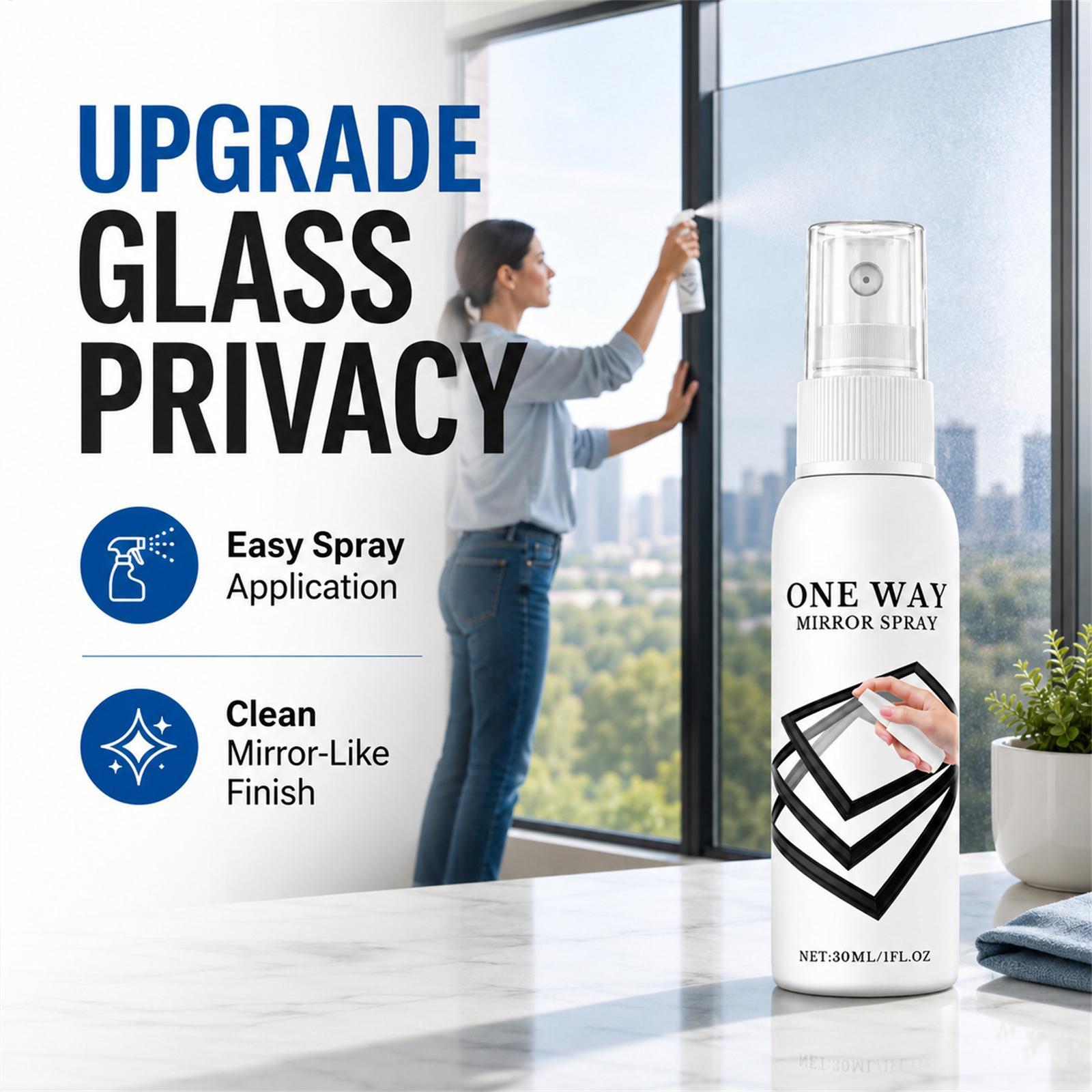 Home Decor Window Blinds - Reflective Window Spray 30ml Quick Drying