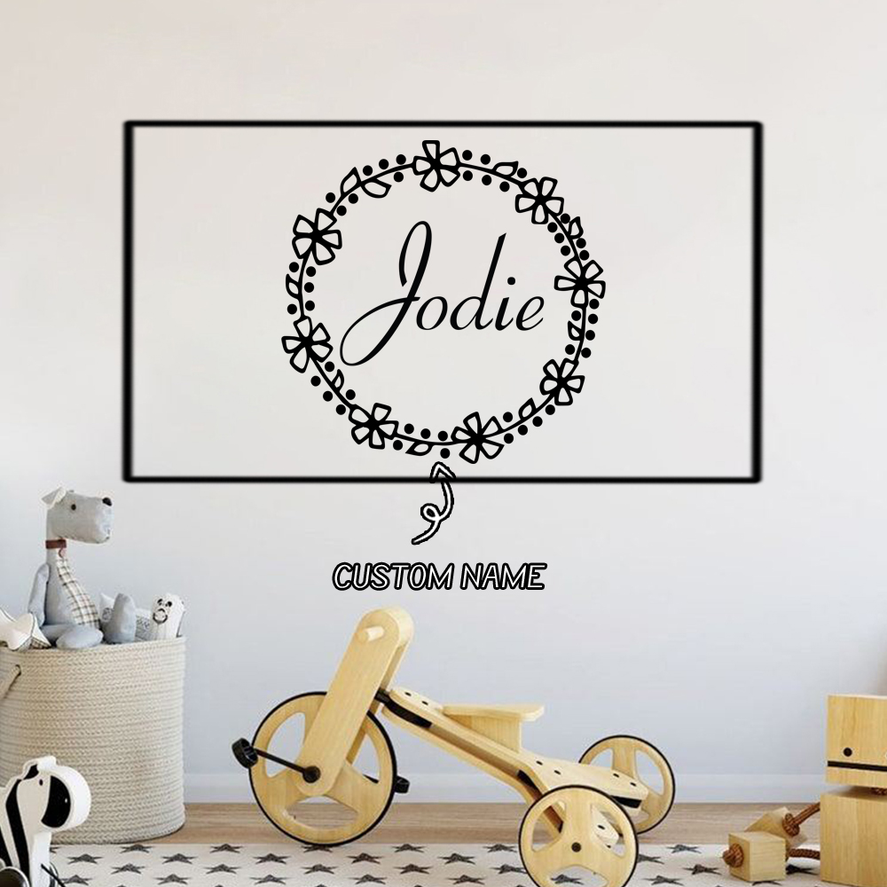 Home Decor Lovely Home - 1PC Lovely Wreath Custom Text Home