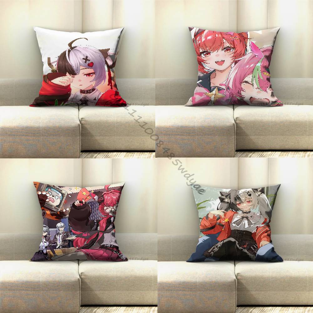 Home Decor Nte - NTE N-Neverness to E-Everness Nanally Pillow