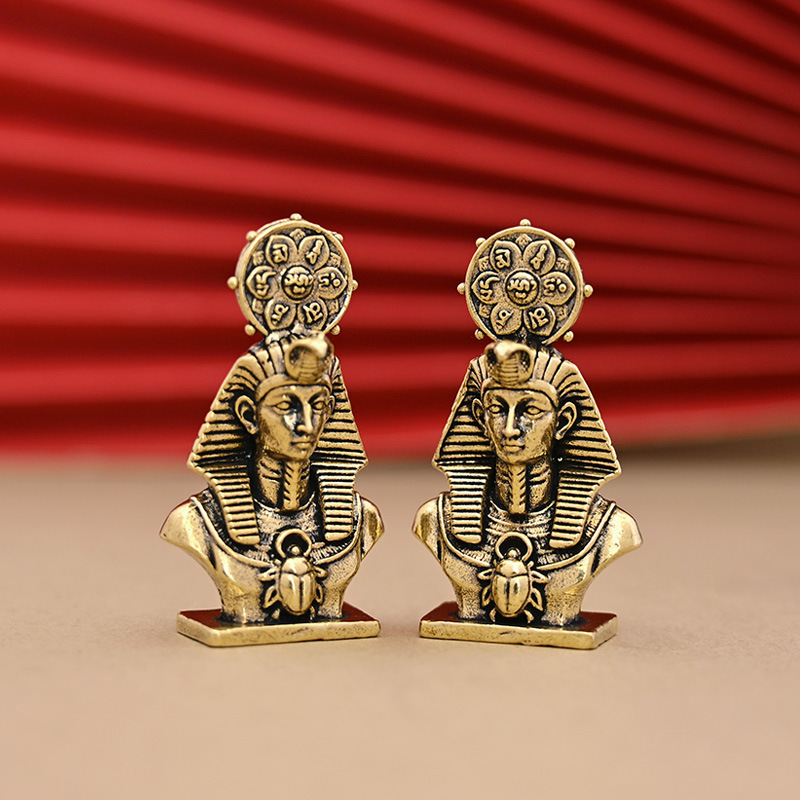 Home Decor Egypt - Solid Brass Vintage Mummy Ancient Egypt