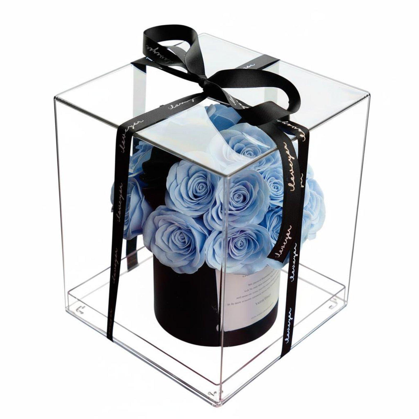 Home Decor Gift - Acrylic Soap Bouquet Everlasting Scented Rose