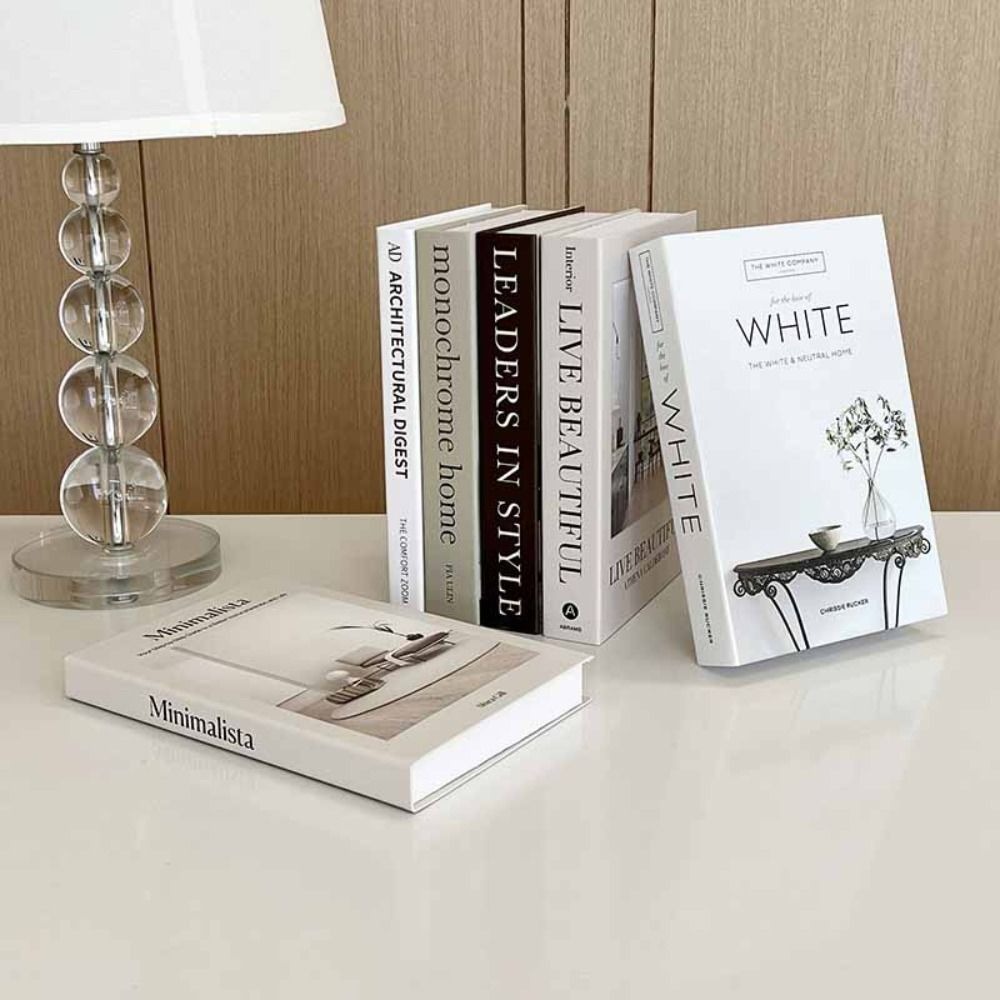 Home Decor Catalog - Simple Fake Books Ornament Bedroom Fashion