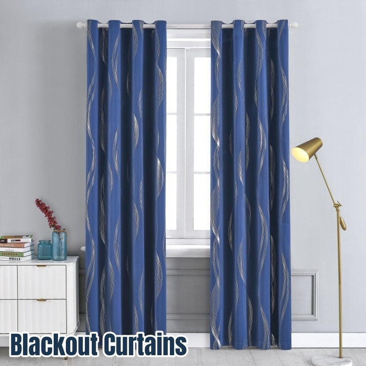 Home Decor Curtains - Black Blackout Curtains for Living Room