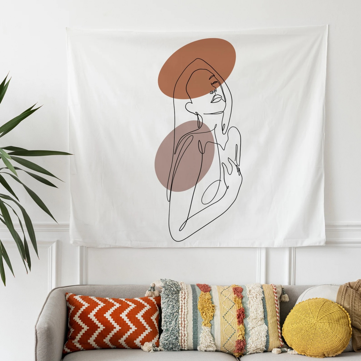 A Personalized Custom Tapestry - Home Decor For Wedding 评论和价格