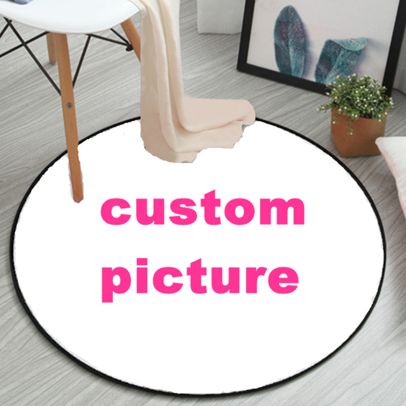 3D Logo Custom Round Carpets D - Home Decor Logo Design 评论和价格