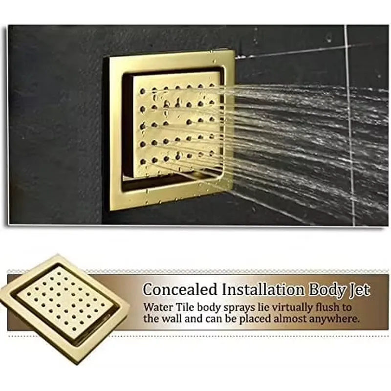 Smart LED Shower Set Bathroom  - Home Decor Gift 评论和价格