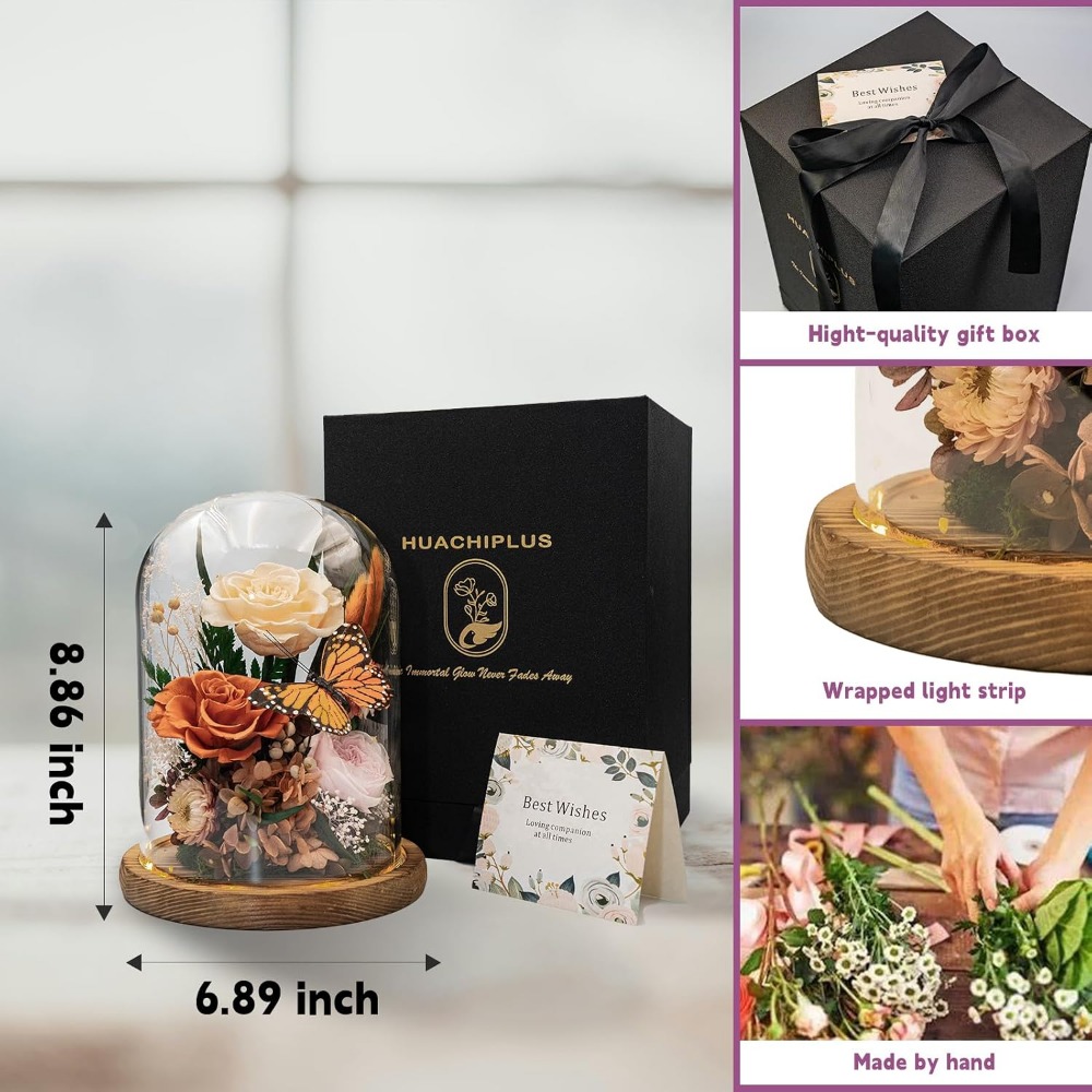 Elegant Preserved Flowers: Tim - Home Decor Tulip 评论和价格