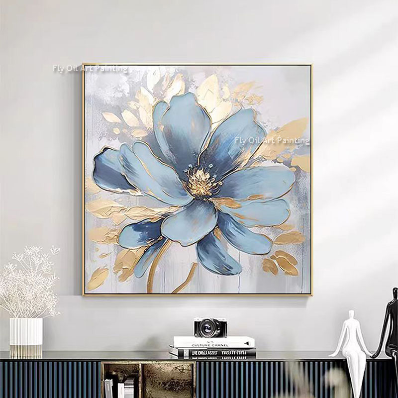 Thick Impasto Hand Painted Pop - Home Decor Color Palettes 评论和价格