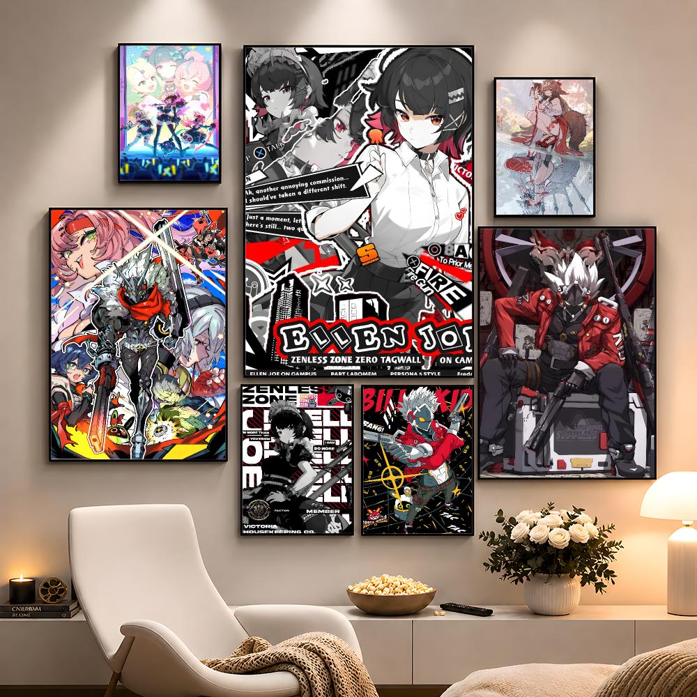 Game Zenless Zone Zero ZZZ Act - Home Decor Zone 评论和价格