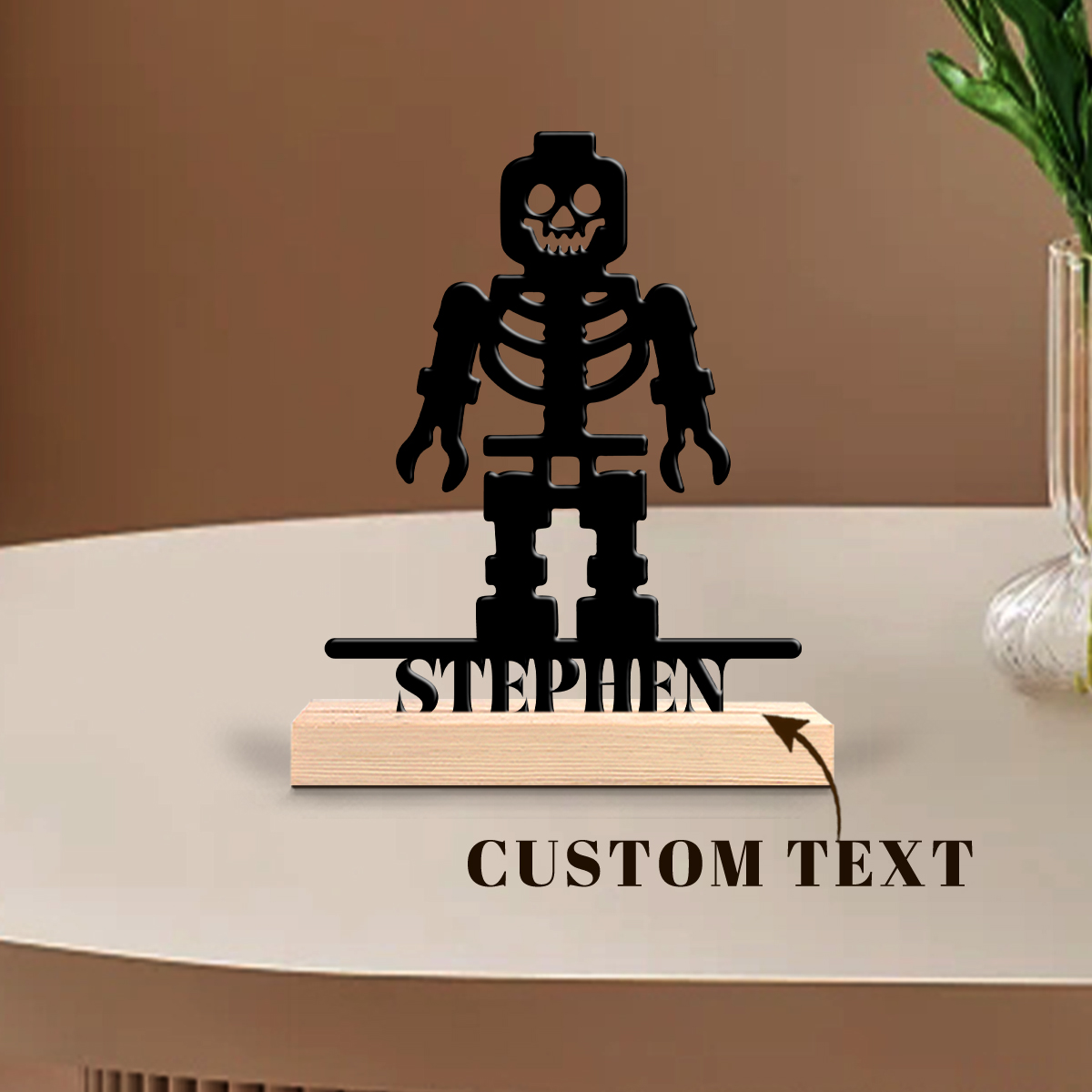 1pc Personalized Iron Desktop  - Home Decor For Wedding 评论和价格
