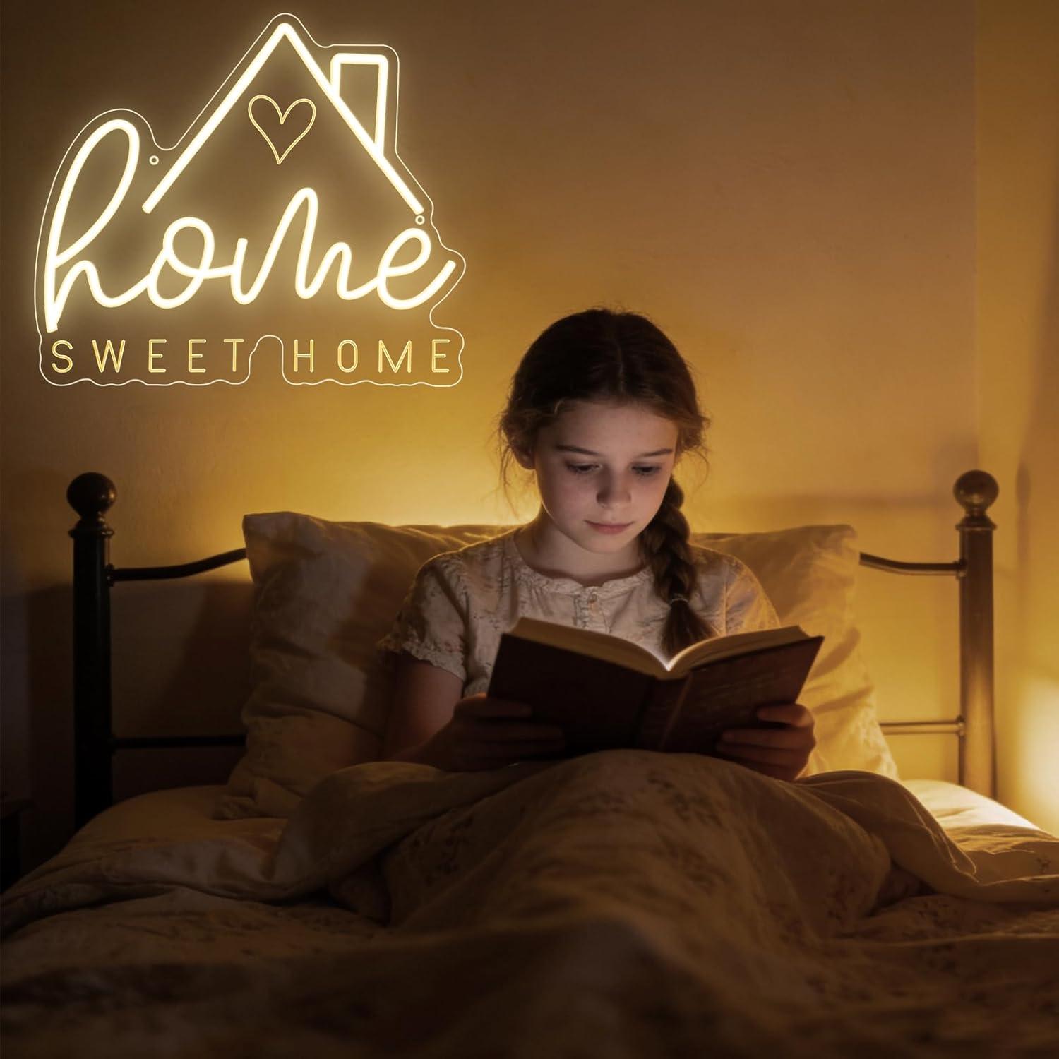 Sweet Home Neon Sign USB Dimma - Home Decor Gift 评论和价格