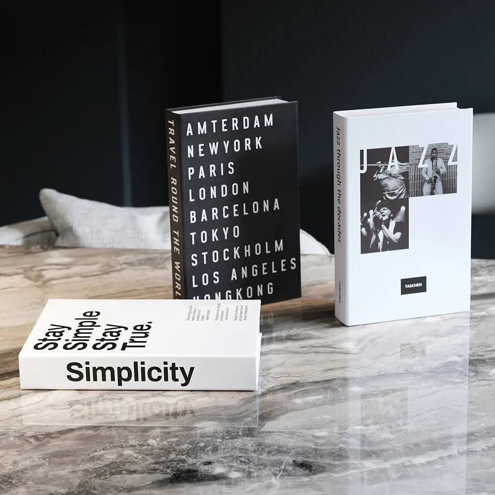 3pcs/lot Simulation Books for  - Home Decor Catalog 评论和价格