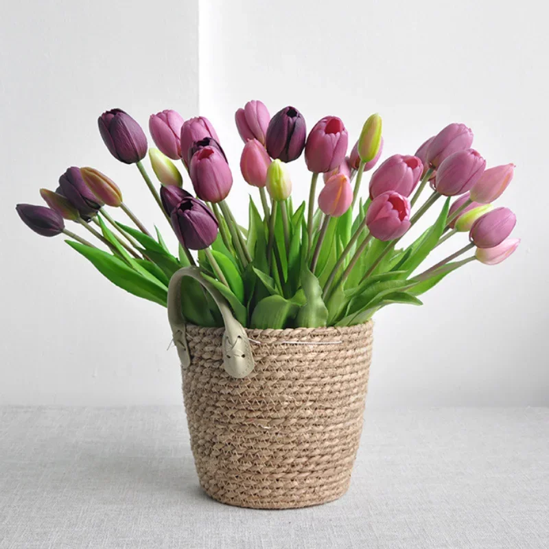 5 Heads Artificial Tulip Tacti - Home Decor Tulip 评论和价格