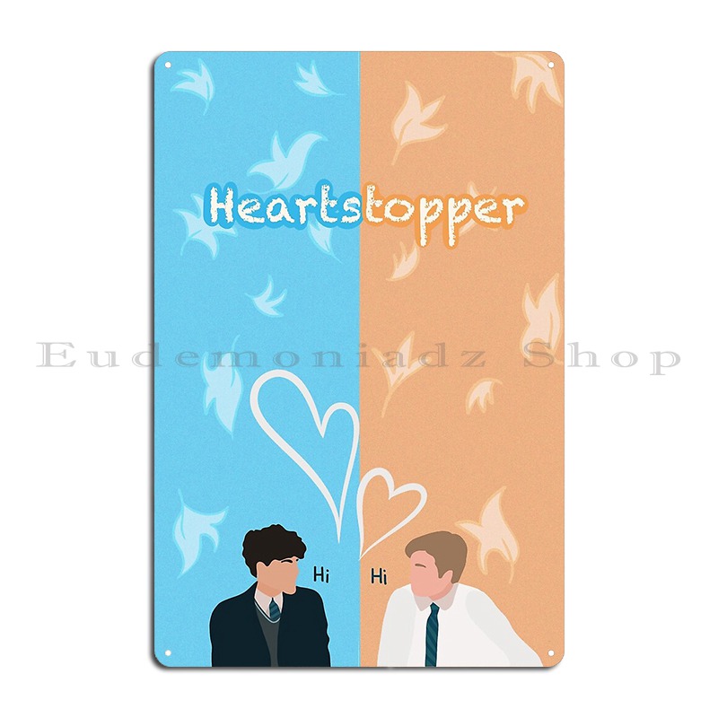 Heartstopper Netflix Metal Sig - Home Decor Netflix 评论和价格
