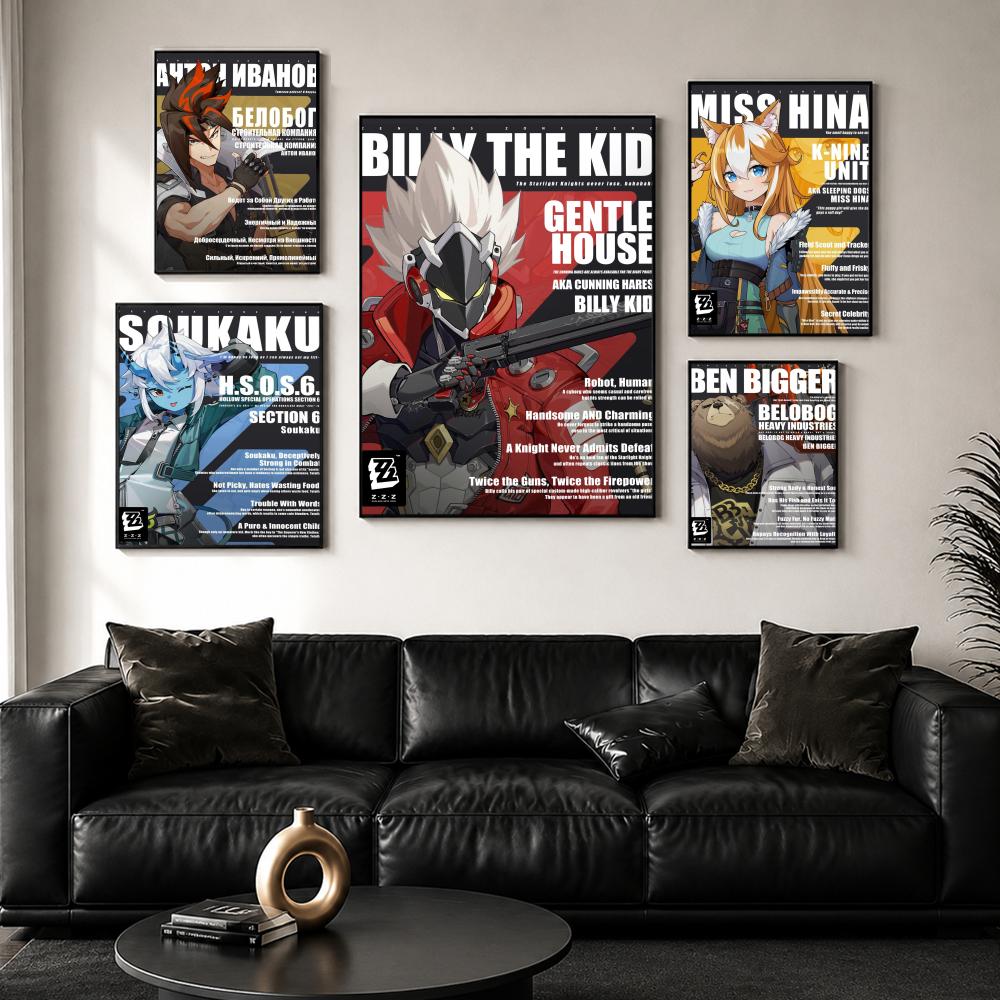 Zenless Zone Zero Poster Perfe - Home Decor Zone 评论和价格