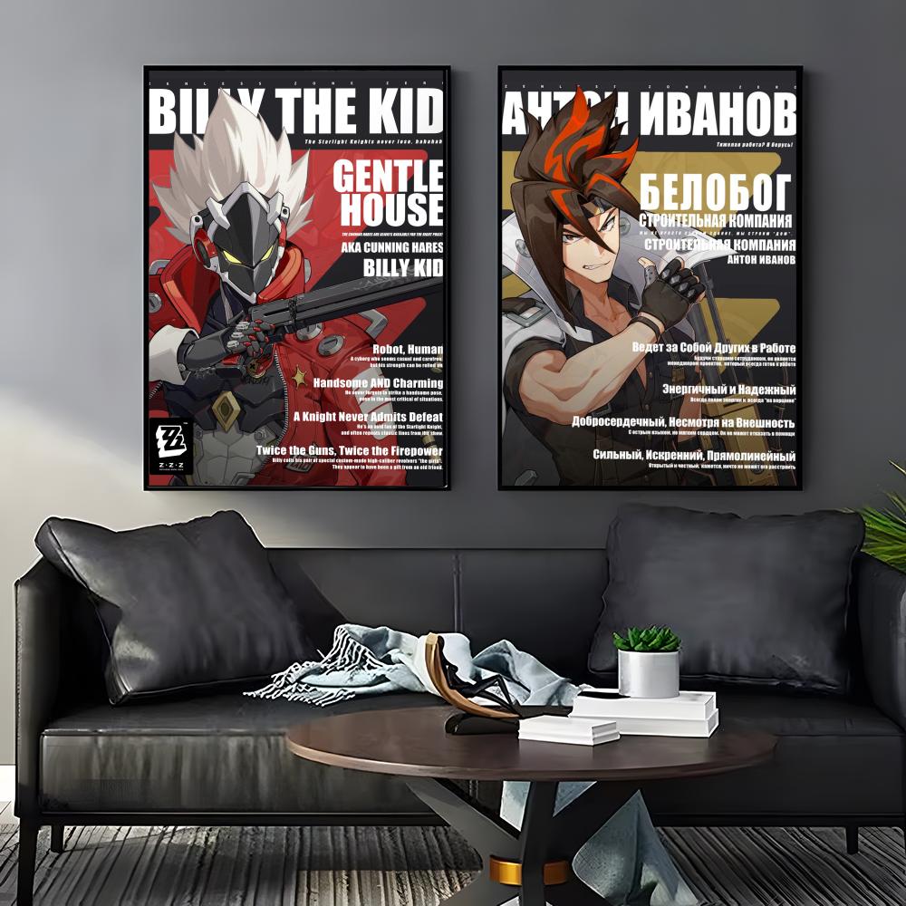 Zenless Zone Zero Poster Perfe - Home Decor Zone 评论和价格