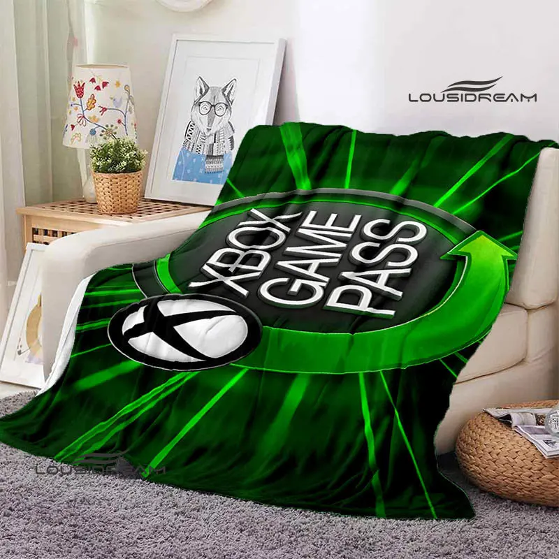 Xbox Logo Fleece Blanket Soft  - Home Decor Logo Design 评论和价格