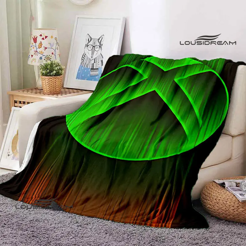 Xbox Logo Fleece Blanket Soft  - Home Decor Logo Design 评论和价格