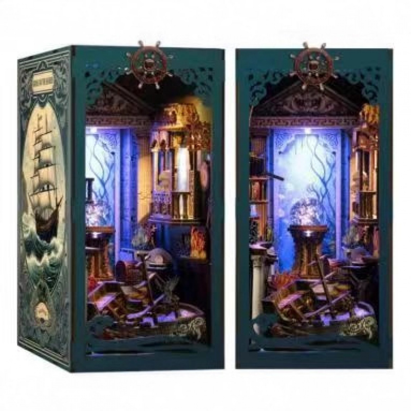 3D Wooden DIY Bookend Puzzle H - Home Decor Catalog 评论和价格