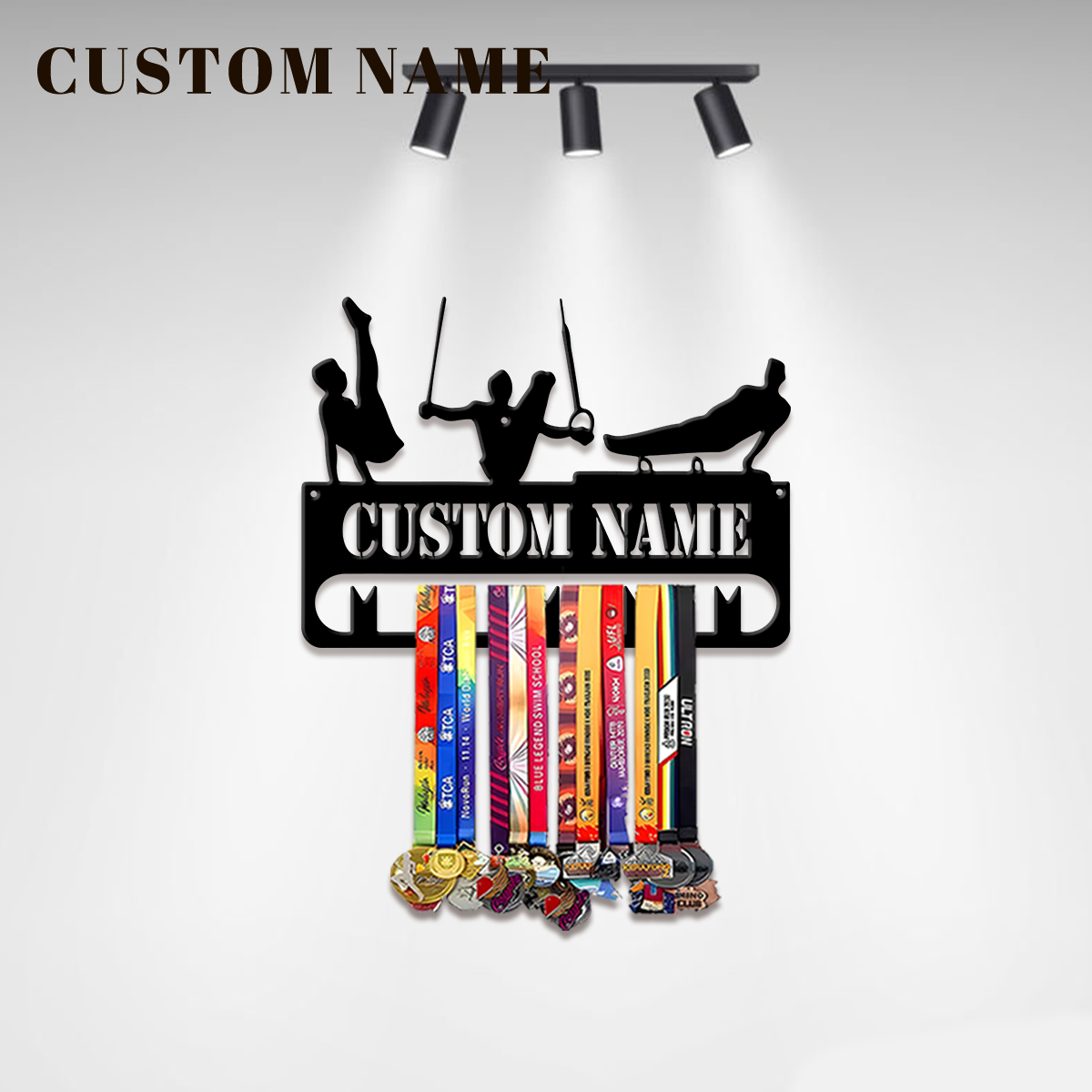 1pc Custom Fitness Metal Medal - Home Decor For Wedding 评论和价格