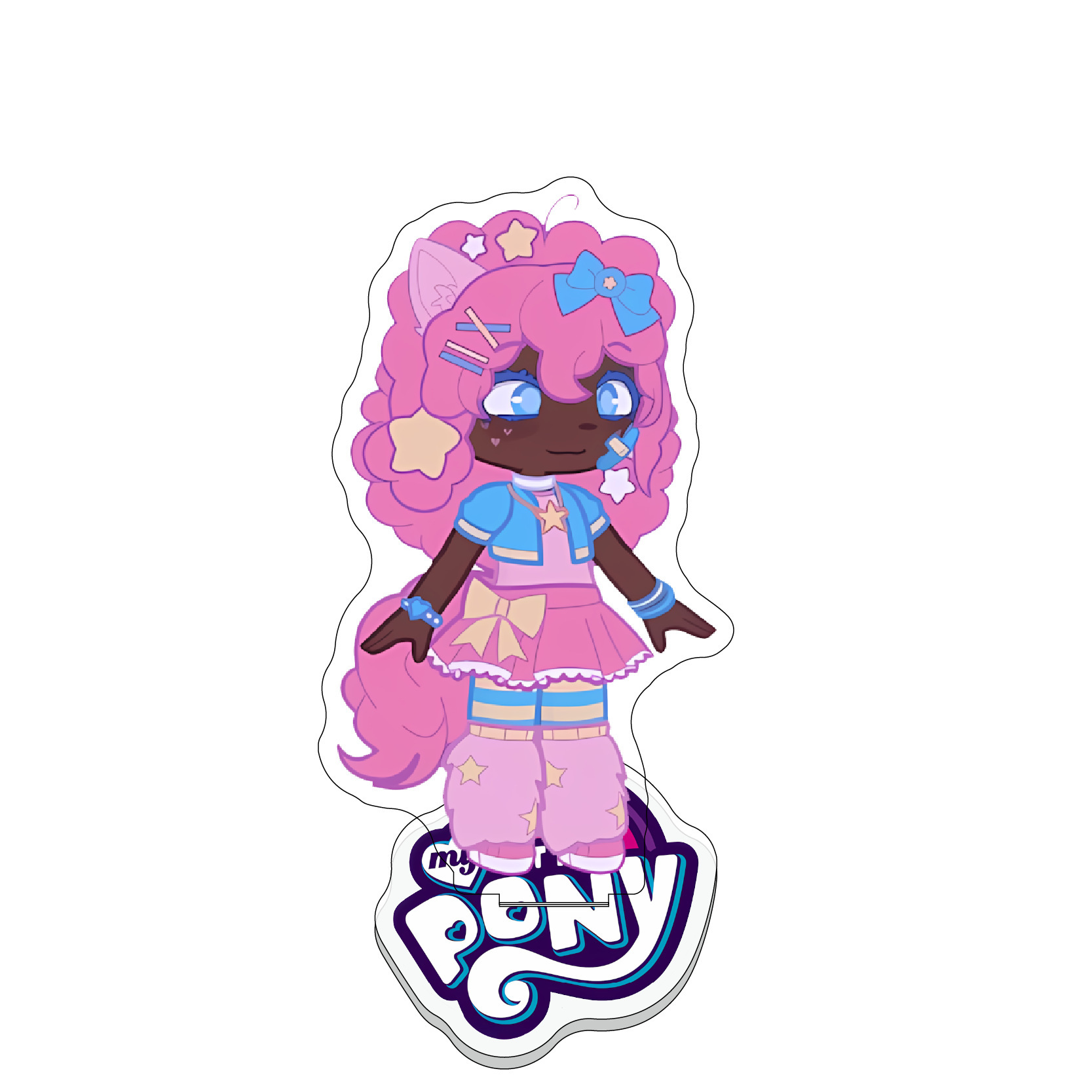 Cute Pony Fantasy Acrylic Stan - Home Decor Lovely Home 评论和价格