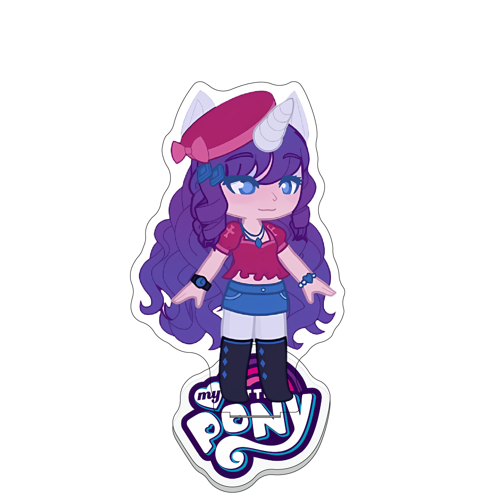 Cute Pony Fantasy Acrylic Stan - Home Decor Lovely Home 评论和价格