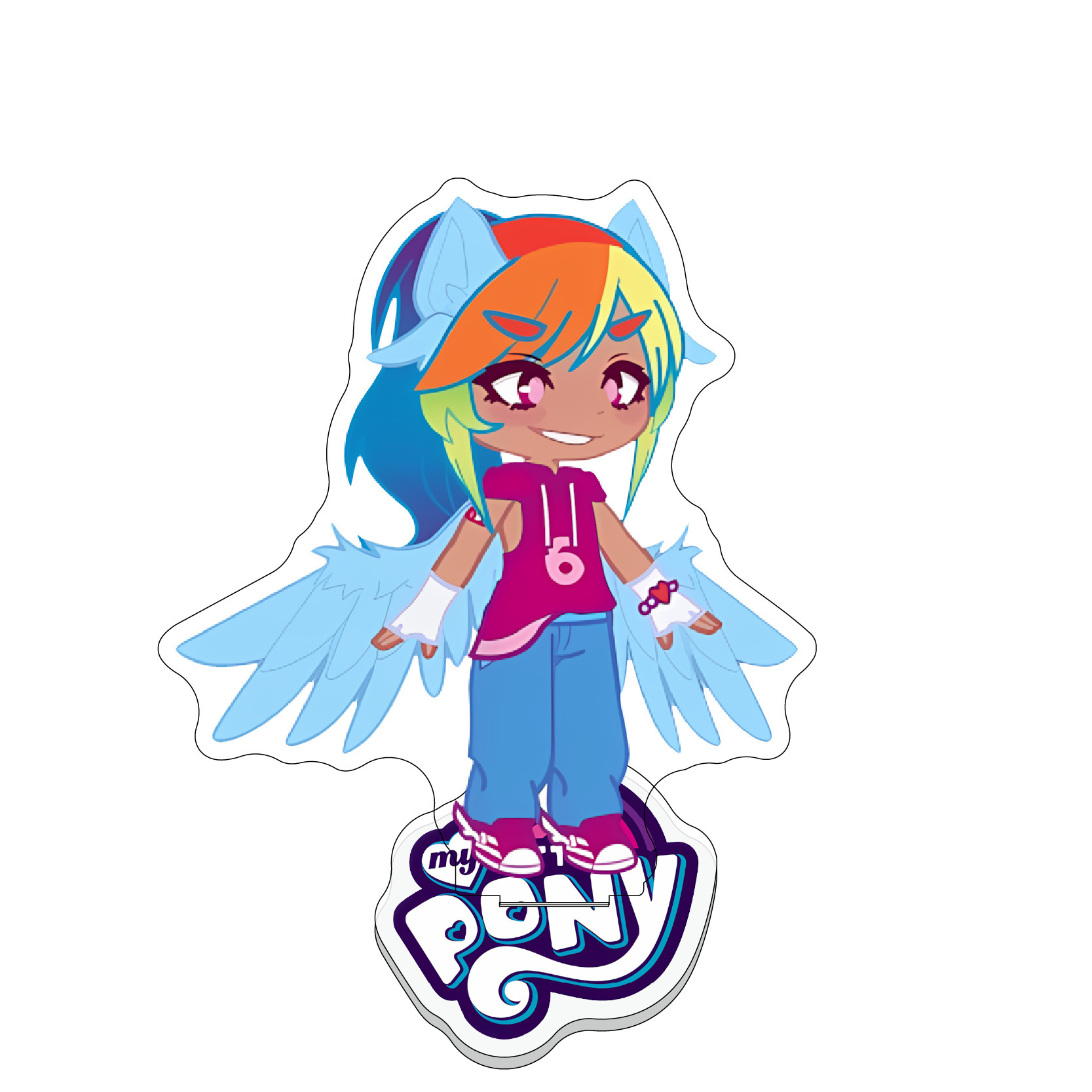 Cute Pony Fantasy Acrylic Stan - Home Decor Lovely Home 评论和价格
