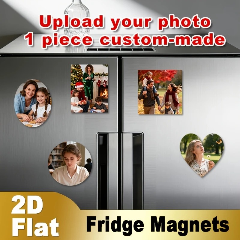 Custom Photo Fridge Magnet 2D  - Home Decor For Wedding 评论和价格