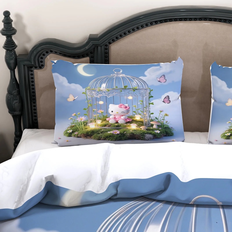 Polyester Hello Kitty Bedding  - Home Decor Daisy 评论和价格