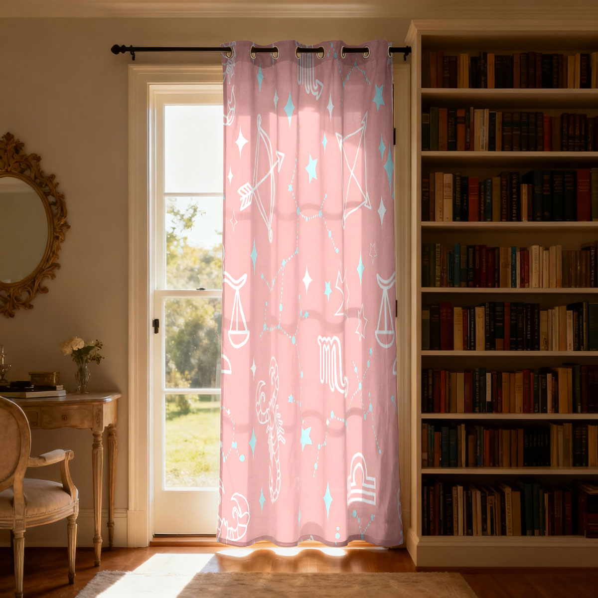 1pc Starry Sky Constellation P - Home Decor Curtains 评论和价格