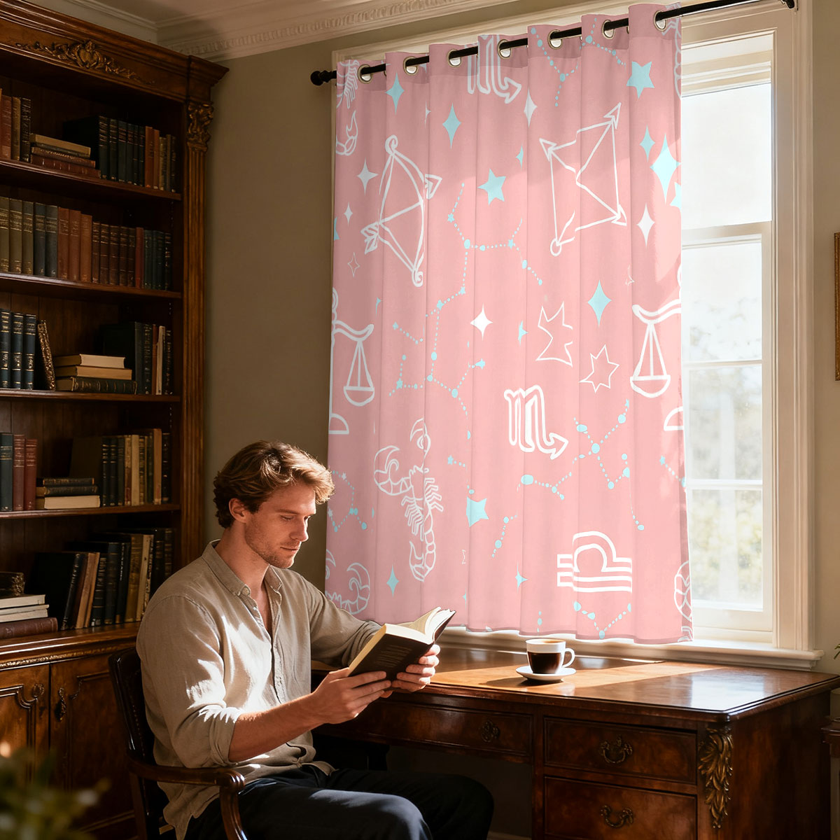 1pc Starry Sky Constellation P - Home Decor Curtains 评论和价格