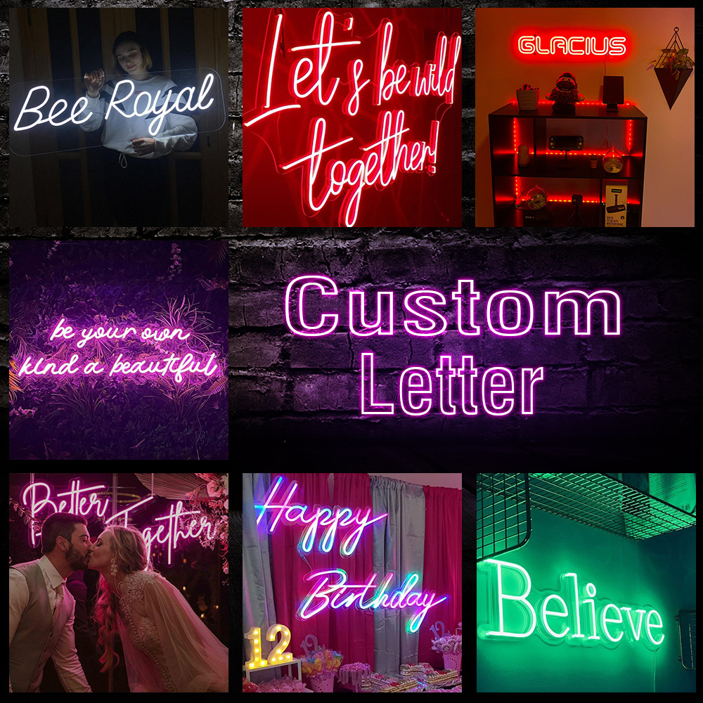 Custom LED Neon Sign Personali - Home Decor Logo Design 评论和价格