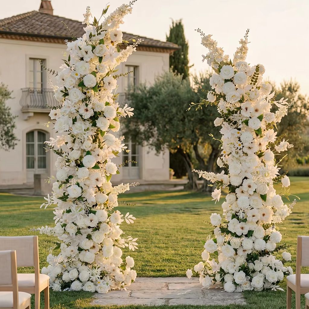 Lawn Wedding Arch Flowers Luxu - Home Decor Daisy 评论和价格