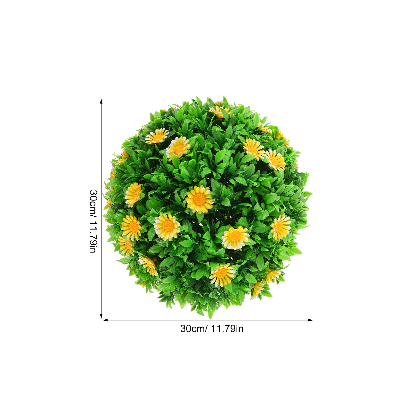 Artificial Plant Ball 11.8 Inc - Home Decor Daisy 评论和价格