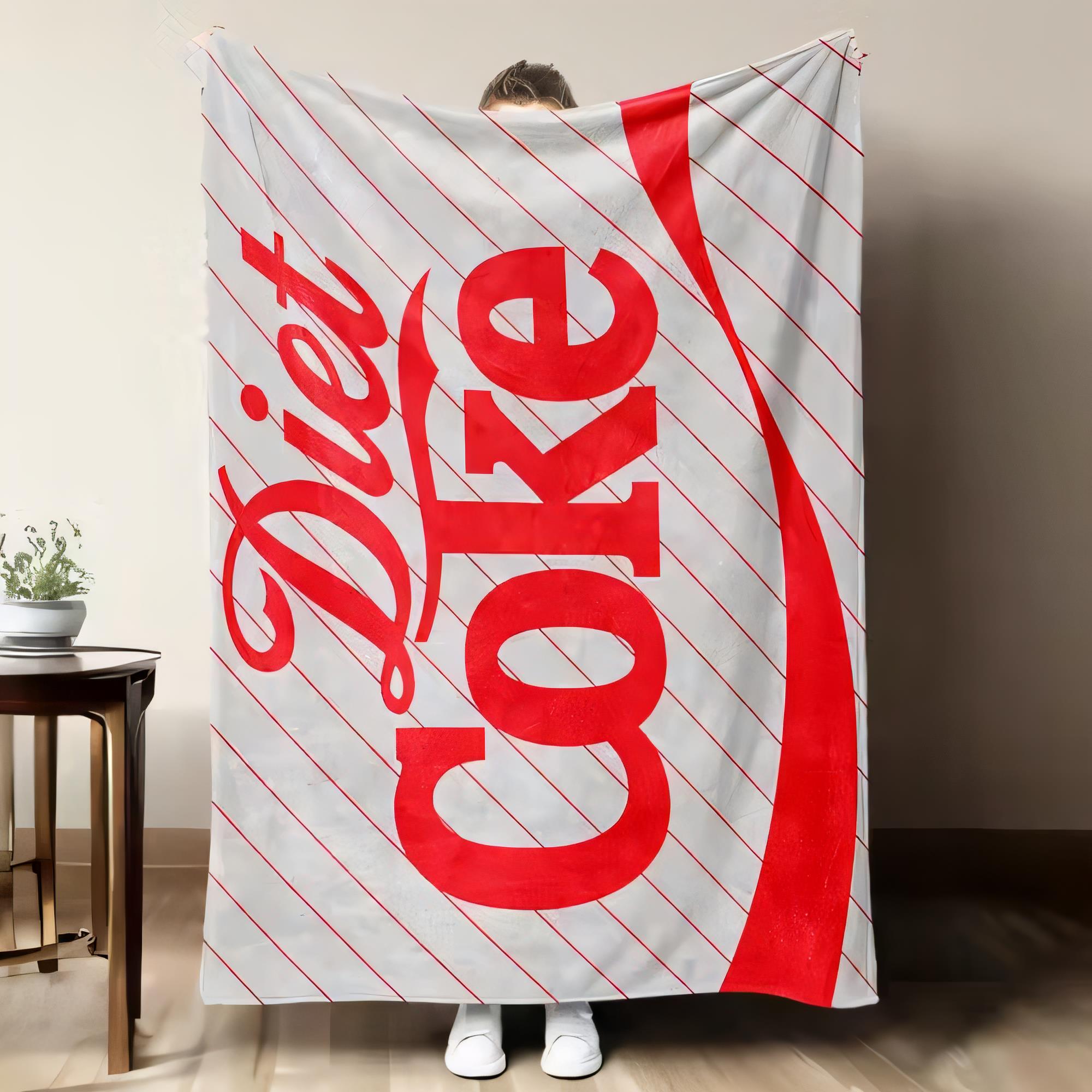Diet Coke Logo Blanket Soft Co - Home Decor Logo Design 评论和价格