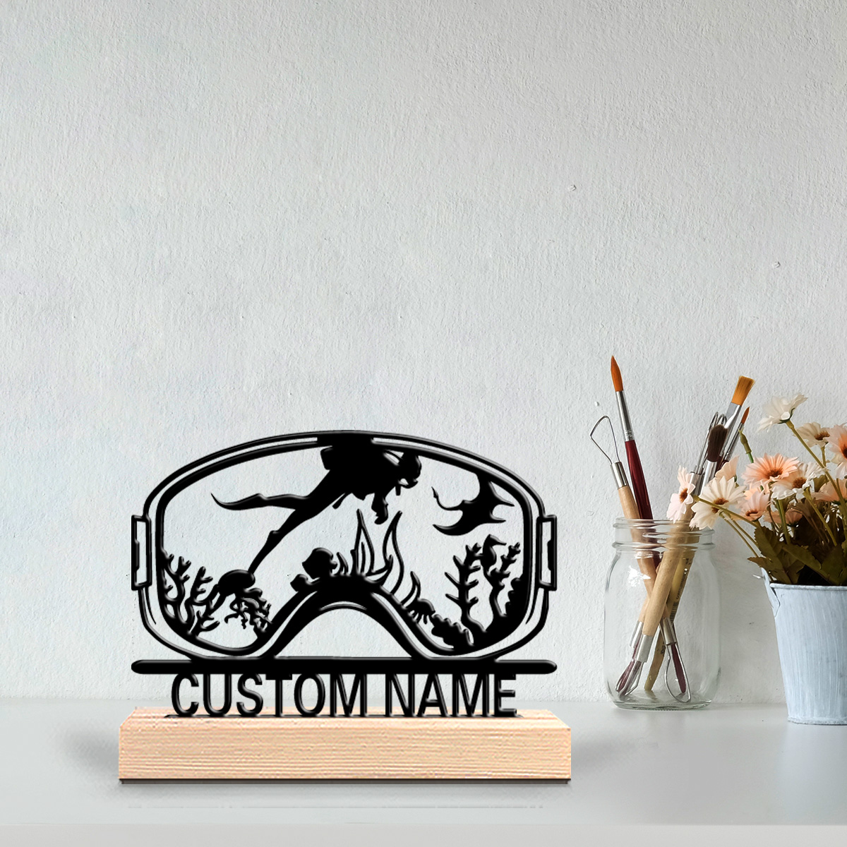 1pc Cute Personalized Custom D - Home Decor For Wedding 评论和价格