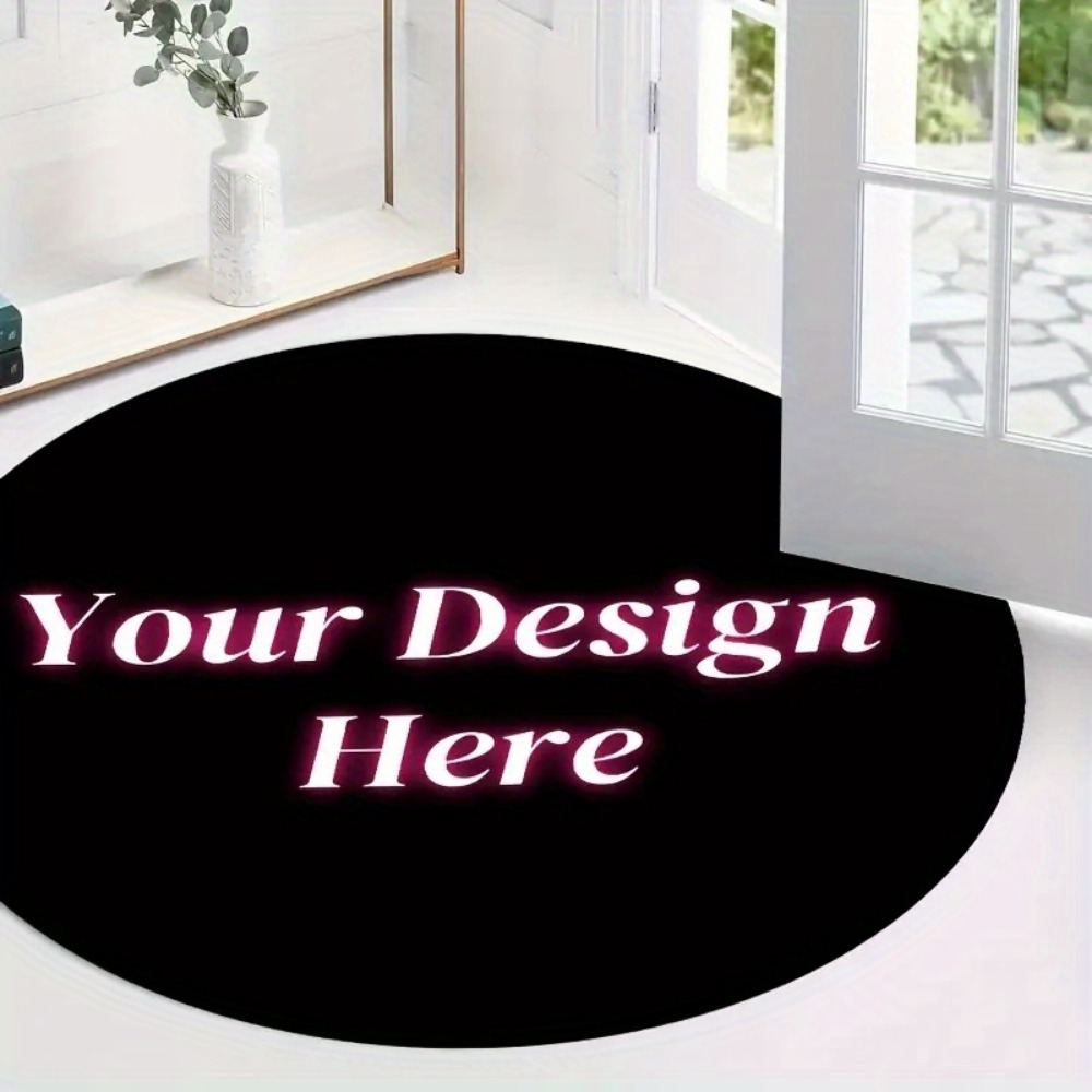 1pc Customized Rug Your Design - Home Decor Logo Design 评论和价格