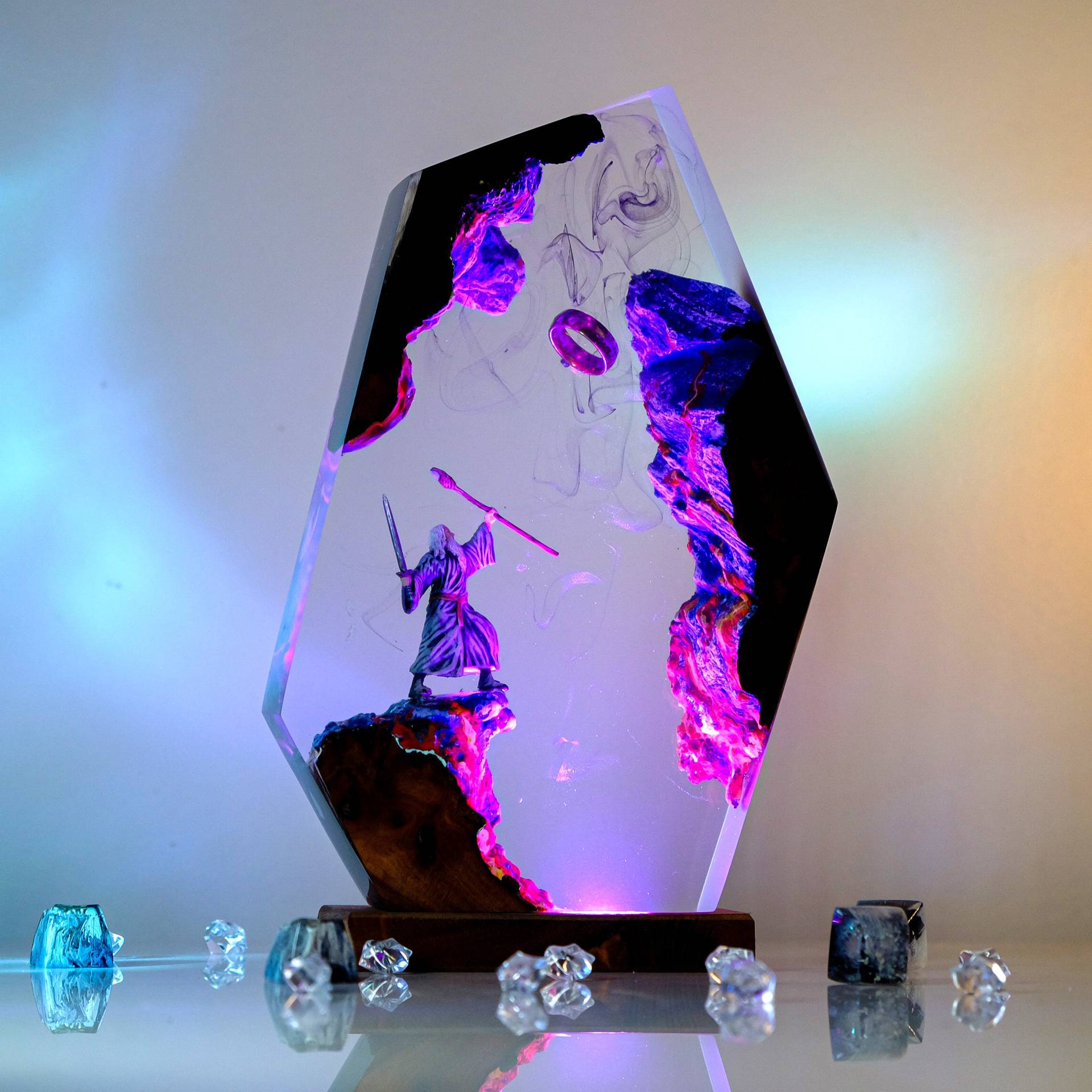 Movie Scence Figure Table Resi - Home Decor For Wedding 评论和价格