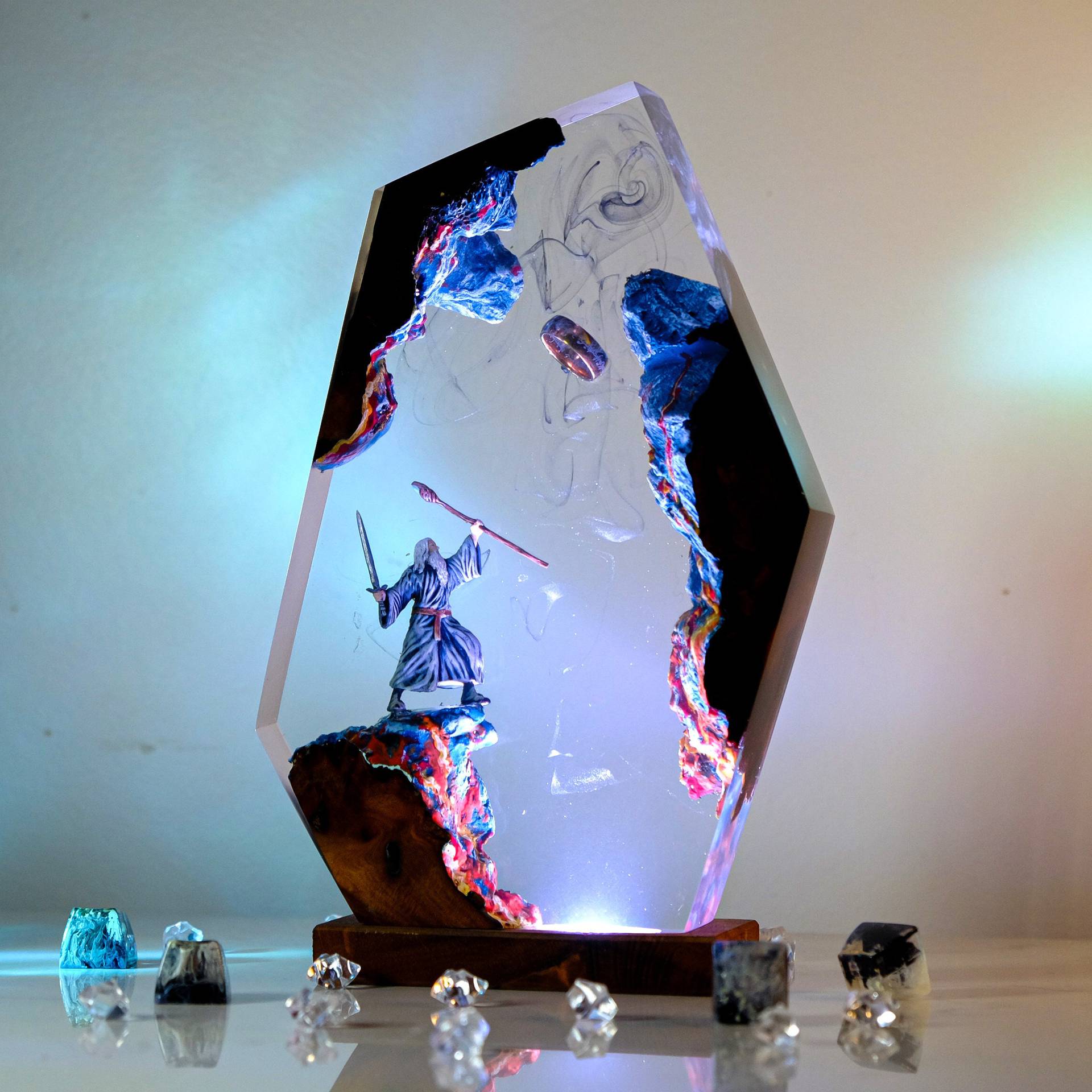 Movie Scence Figure Table Resi - Home Decor For Wedding 评论和价格
