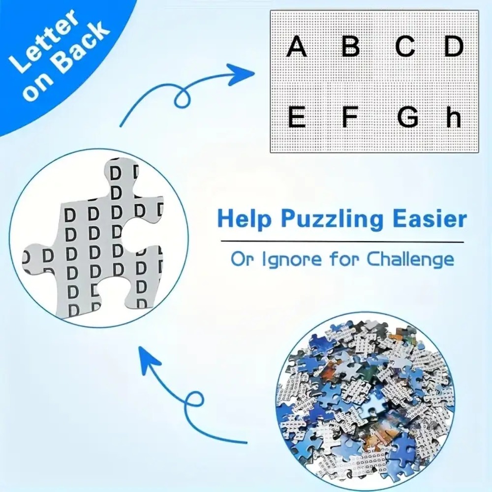 500/1024PCS Jigsaw Puzzle Unde - Home Decor Under 500 评论和价格