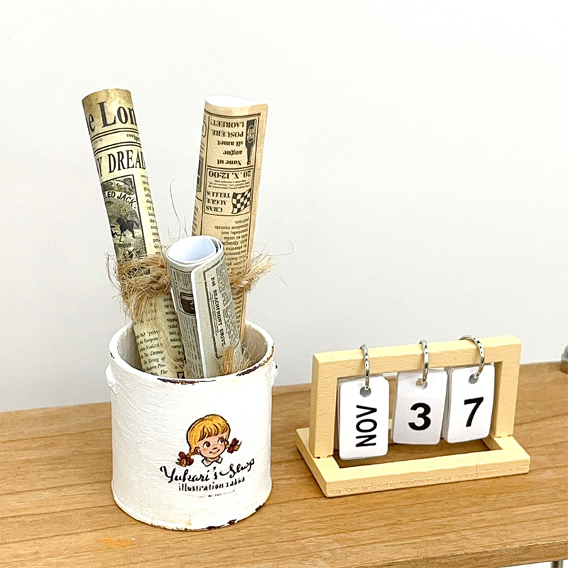 5Pcs Dollhouse Miniature Kraft - Home Decor Catalog 评论和价格