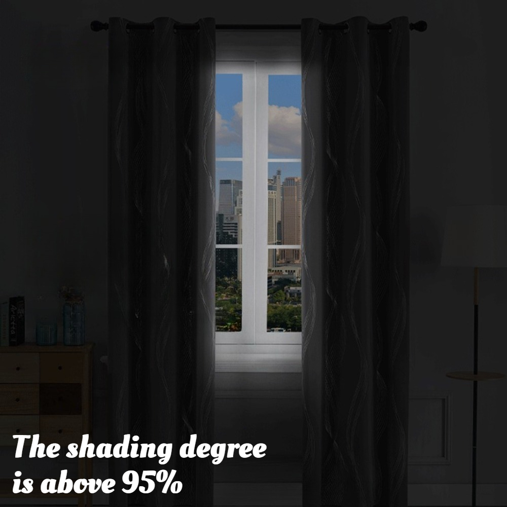 Blackout Curtains Drapes Therm - Home Decor Curtains 评论和价格